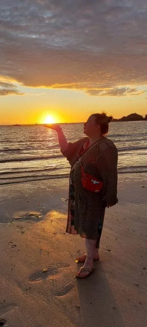 Abendstimmung am Strand von Ampohana